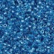 Miyuki Delica Perlen 11/0 - Sparkling aqua lined crystal DB-905